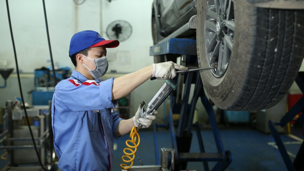 lịch bảo dưỡng xưởng xe Toyota Mỹ Đình