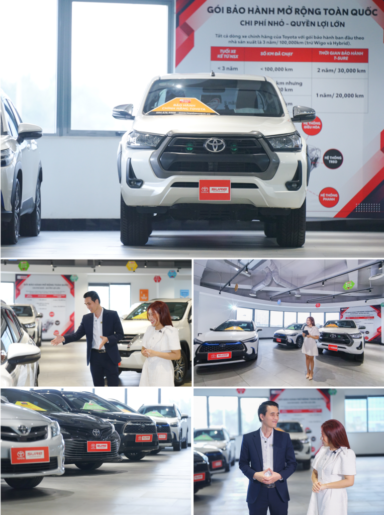 xe đã qua sử dụng tại Toyota sure