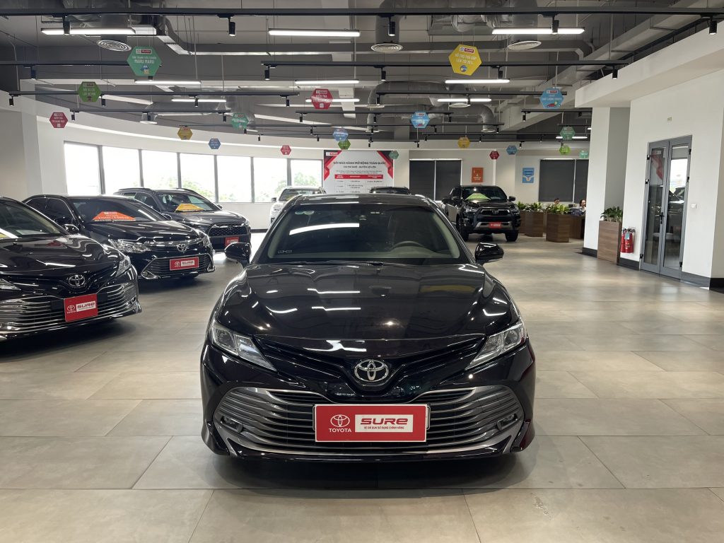 xe Toyota camry cũ 2022 màu đen toyota sure mỹ đình