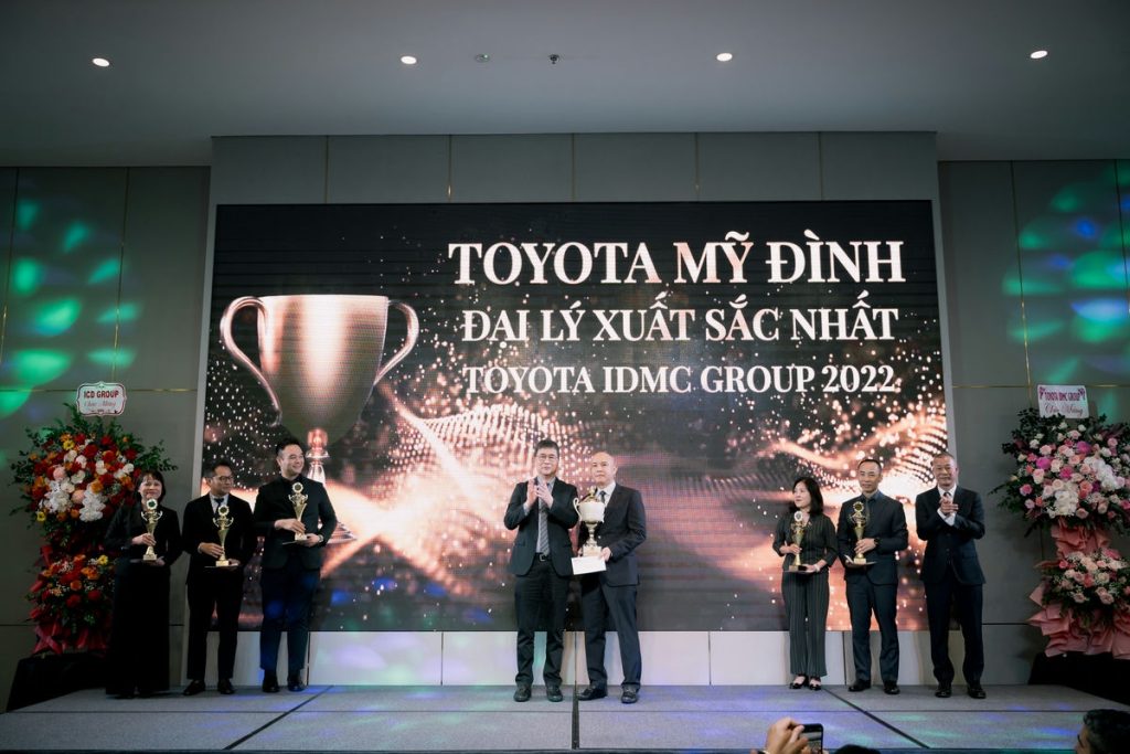 Lễ tổng kết TOYOTA IDMC GROUP 2023 đại lý xuất sắc