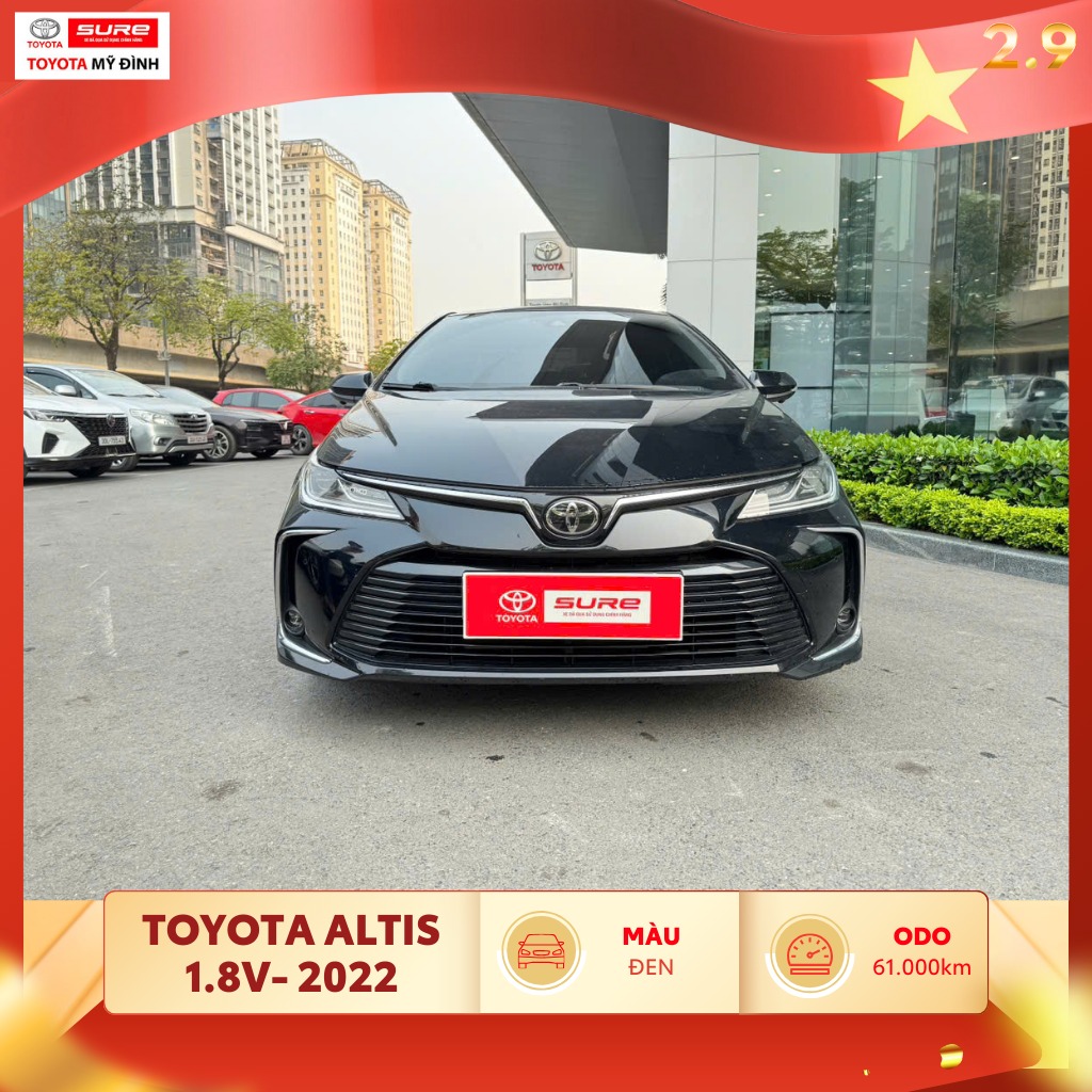 Toyota Corolla Altis cũ