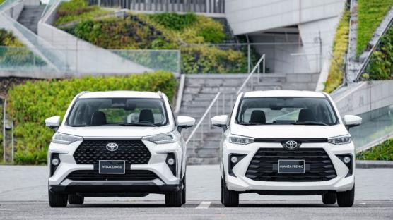xe Veloz Cross 2023 và Avanza Premio 2023 màu trắng